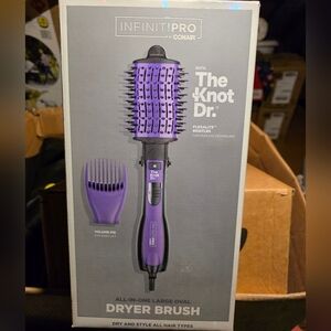 Conair InfinitiPro The Knot Dr. Purple Dryer Brush